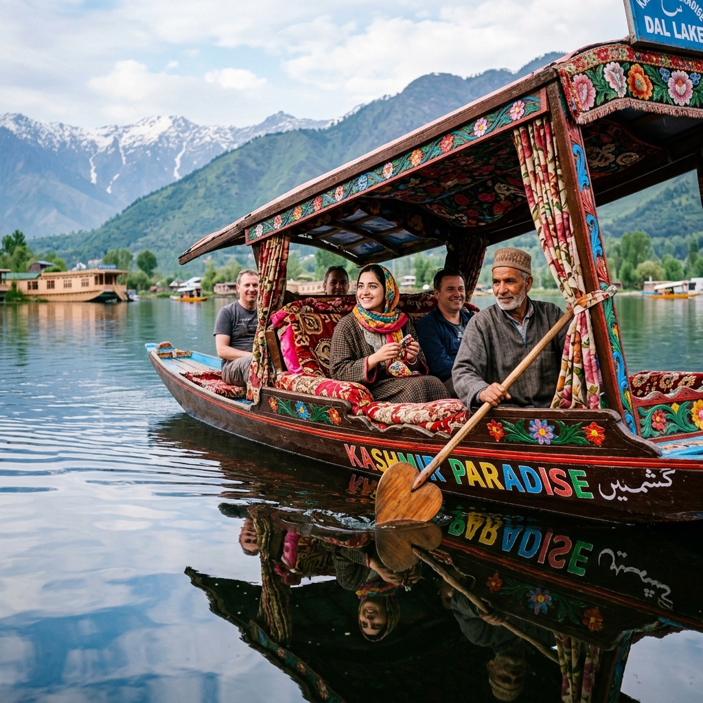 Srinagar Shikara Ride & Houseboat